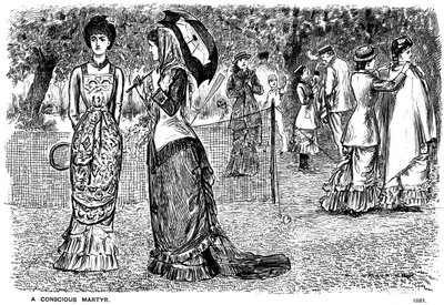 En medveten martyr, 1881 1891. av George du Maurier