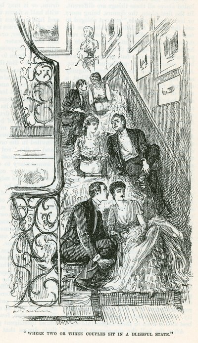 Sitter ut (gravyr) av George Du Maurier