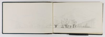 (Skissbok) Nära Aigle av George Elbert Burr