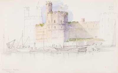 Caernarvon slott av George Elbert Burr