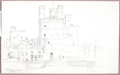 Caernarvon slott av George Elbert Burr