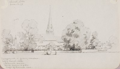 Kyrka, Eton av George Elbert Burr