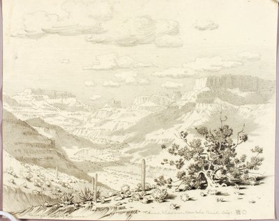 Molnskuggor, Apache Trail, Arizona av George Elbert Burr