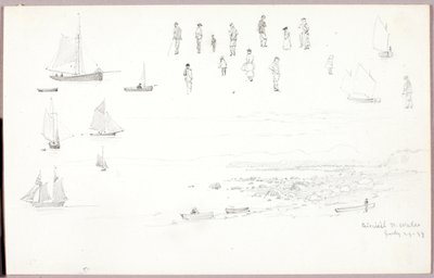 Criccieth, norra Wales av George Elbert Burr