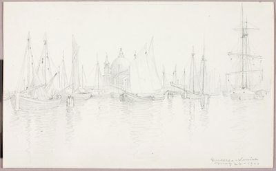 Giudecca--Venedig av George Elbert Burr