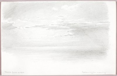Gyllene ljus, kväll av George Elbert Burr