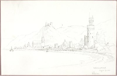 Oberwesel av George Elbert Burr