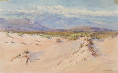 Sanddyner, Harlech, norra Wales av George Elbert Burr