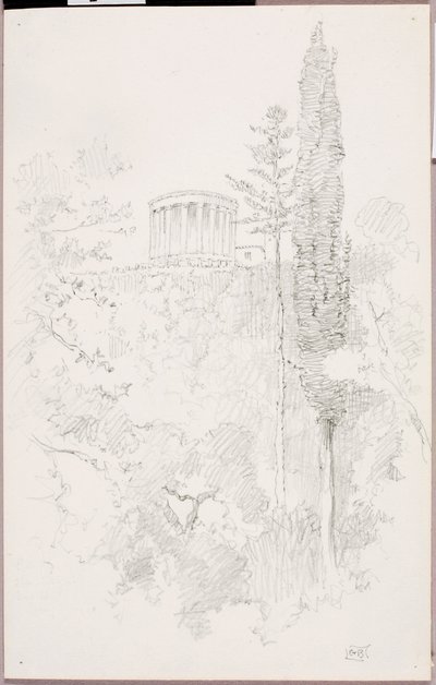 Sibyllans tempel, Tivoli av George Elbert Burr