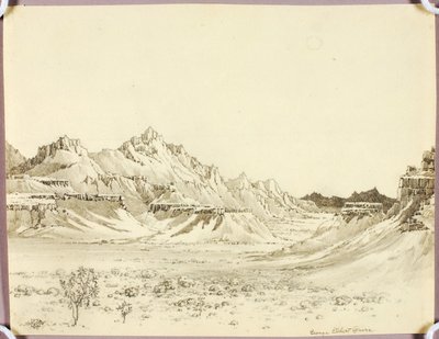 Utan titel, överföringsteckning för Arizona Night av George Elbert Burr