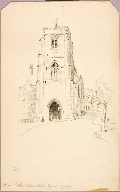 West Gate, Warwick av George Elbert Burr