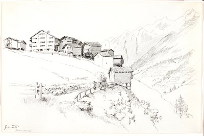 Zermatt av George Elbert Burr