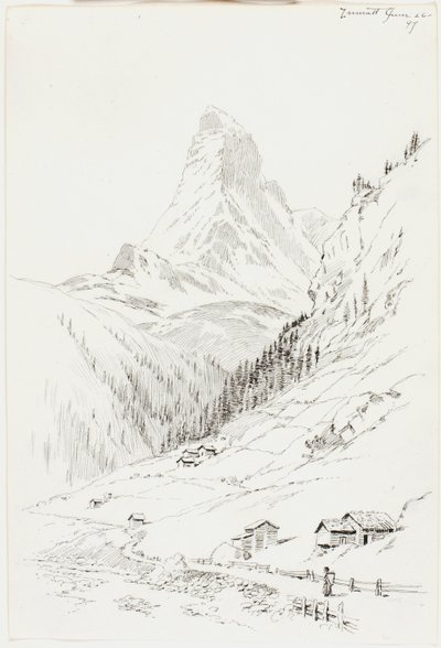 Zermatt av George Elbert Burr