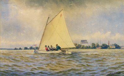 Tuck Up, 1887 (akvarell på papper) av George Emerick Essig