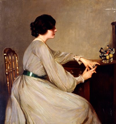 Dam i grått av George F. Henry
