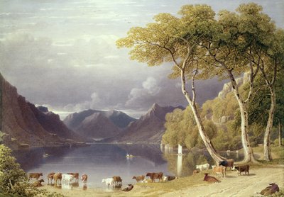 Ullswater i Lake District av George Fennel Robson