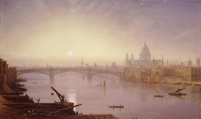 Southwark Bridge och St. Paul
