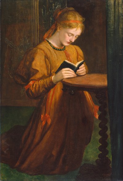 May Prinsep (Bön) 1867 (olja på duk) av George Frederic Watts
