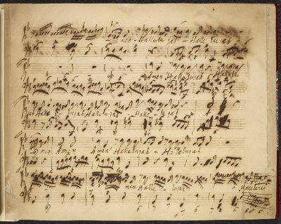 R.M.20.f.12, nr.2 Diverse samlingar och urval vol. VI., c.1735-50 (bläck på papper) av George Frederick Handel