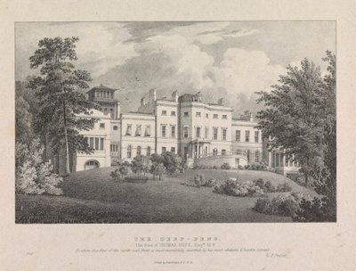 Deep-Dene. The Seat of Thomas Hope, Esq. av George Frederick Prosser