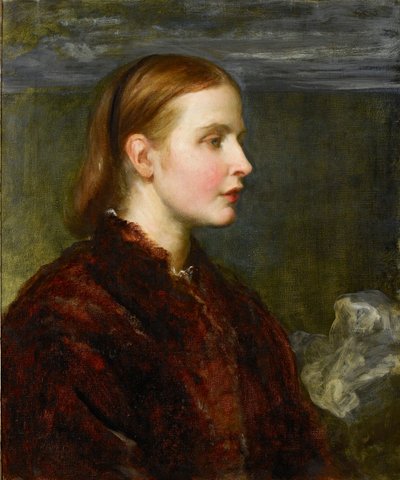 Miss Eliza Ann Ogilvy, 1866 av George Frederick Watts
