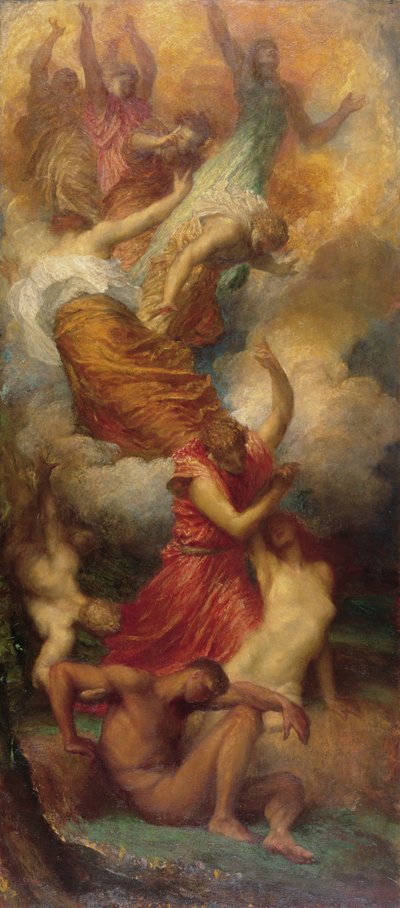 Evas skapelse, c.1865-99 av George Frederick Watts