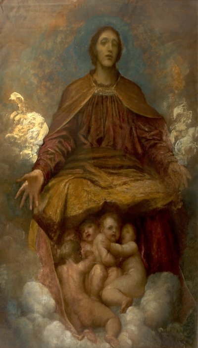 Kristendomens ande, 1872-75 av George Frederick Watts