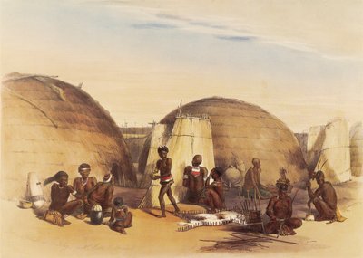 Livet i en Zulu-pärla av George French Angas