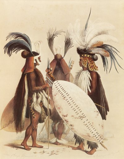 Zulu-armén av George French Angas