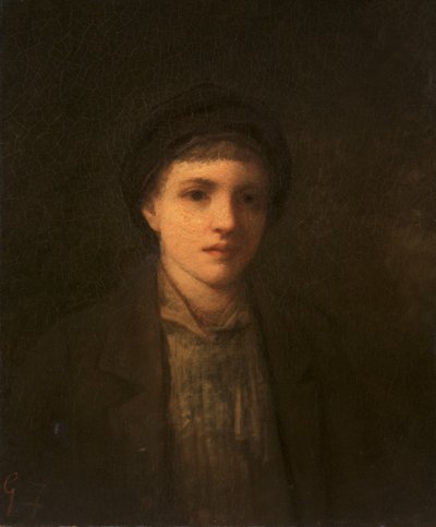 Chef för en pojke, före 1885. av George Fuller