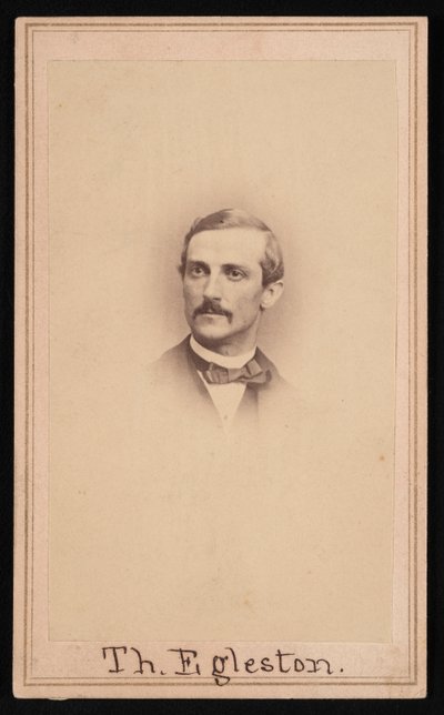 Porträtt av Thomas Egleston 1832-1900, mellan 1863 och 1875. av George Gardner Rockwood