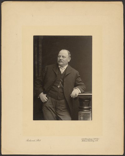 [Porträtt av en man] av George Gardner Rockwood