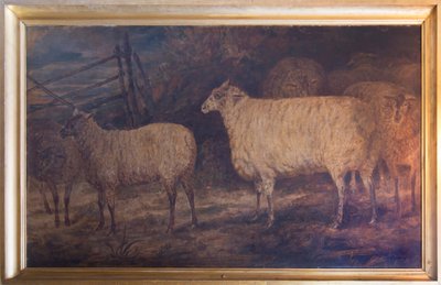 Förbättringen av South Down Breed av får i Holkham i Norfolk, 1793-1807 av George Garrard