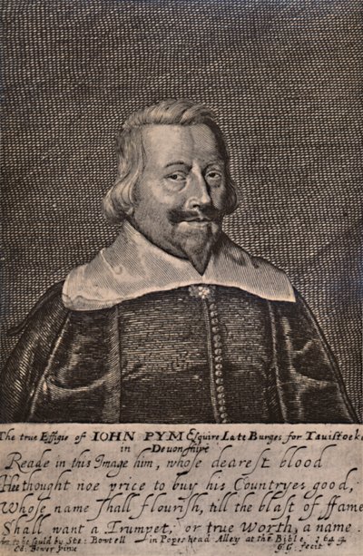 John Pym, engelsk parlamentarisk politiker, c1644 1894 av George Glover