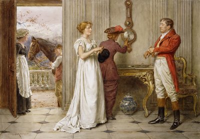 En sydlig vind och en molnig himmel, av George Goodwin Kilburne