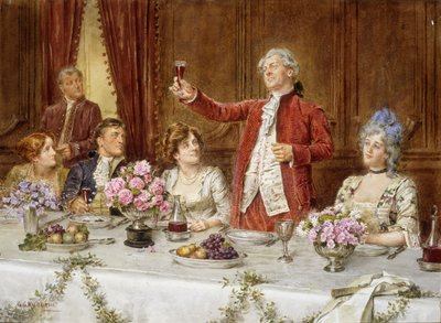 Kungen! av George Goodwin Kilburne