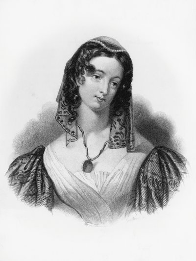Inez, illustration till Childe Harold