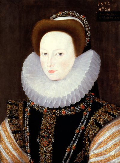 Anne Knollys, 1582 av George Gower