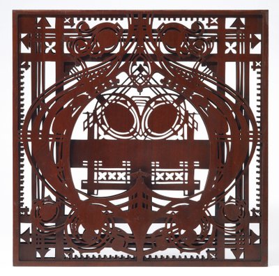 Ornamentale Tafel, aus der Damenlounge und Schreibzimmer, Schlesinger und Mayer Gebäude, Chicago, Illinois von George Grant & Sullivan Louis Henry (1856-1924) Elmslie