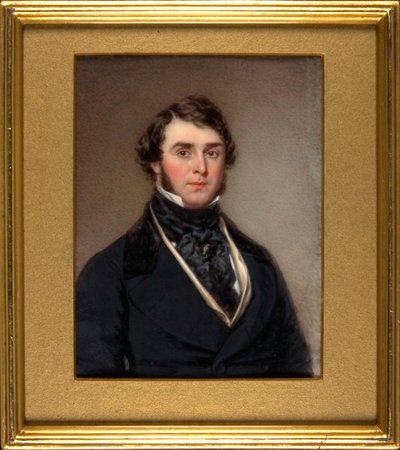 Porträtt av en man, 1867. av George H. Hite