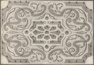 Gartten blomsterbäddar, 1697-1705. av George Hätzl