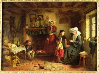 Kärlekens syster, 1866 av George Hardy