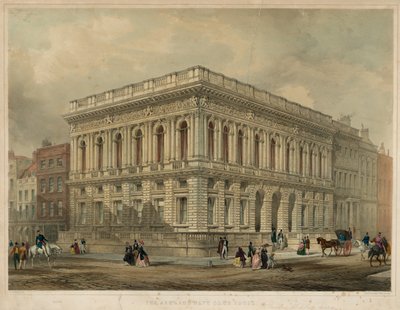 Army and Navy Club House, London av George Hawkins