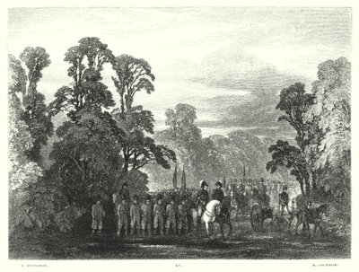 Lord Byrons barn Harold, Canto III, Strof 27 (gravyr) av George Haydock Dodgson