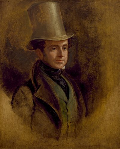 Henry Winston Barron, M.P., inget datum av George Hayter