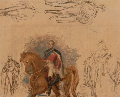 Studier för hertigen av Wellington av George Hayter