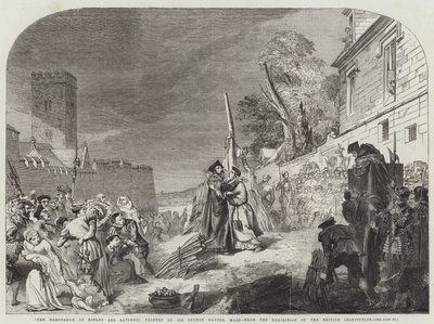 Ridleys och Latimers martyrskap av George Hayter