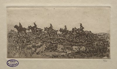 Kavalleri scen. av George Hendrik Breitner