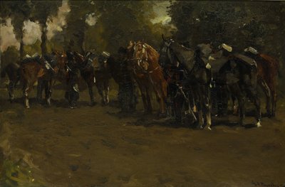 Kavalleri vid Repose av George Hendrik Breitner