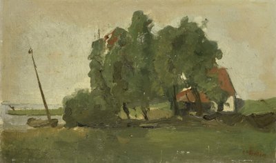 Bondgård av George Hendrik Breitner